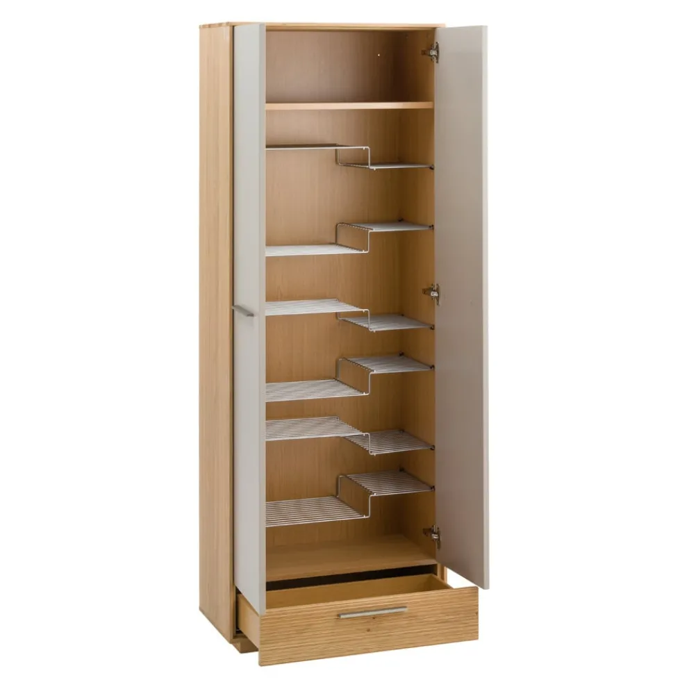 Novel Garderobenschrank Loveno eichefarbig, taupe New