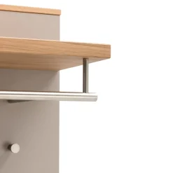 Novel Garderobenschrank Loveno eichefarbig, taupe Outlet
