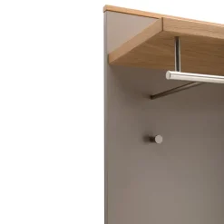 Novel Garderobenschrank Loveno eichefarbig, taupe Outlet