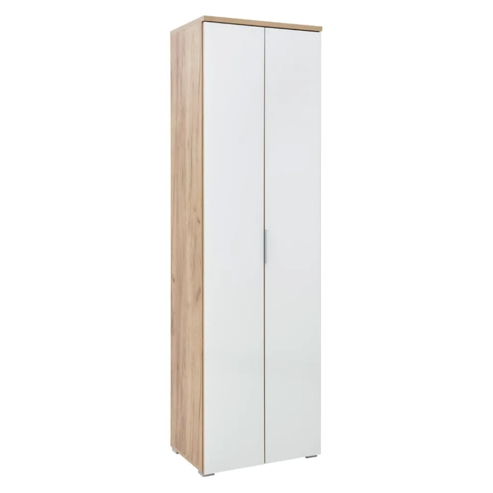 Voleo Garderobenschrank New York eichefarbig, weiss Sale