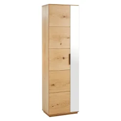 Linea Natura Garderobenschrank Signum wildeichefarbig Discount