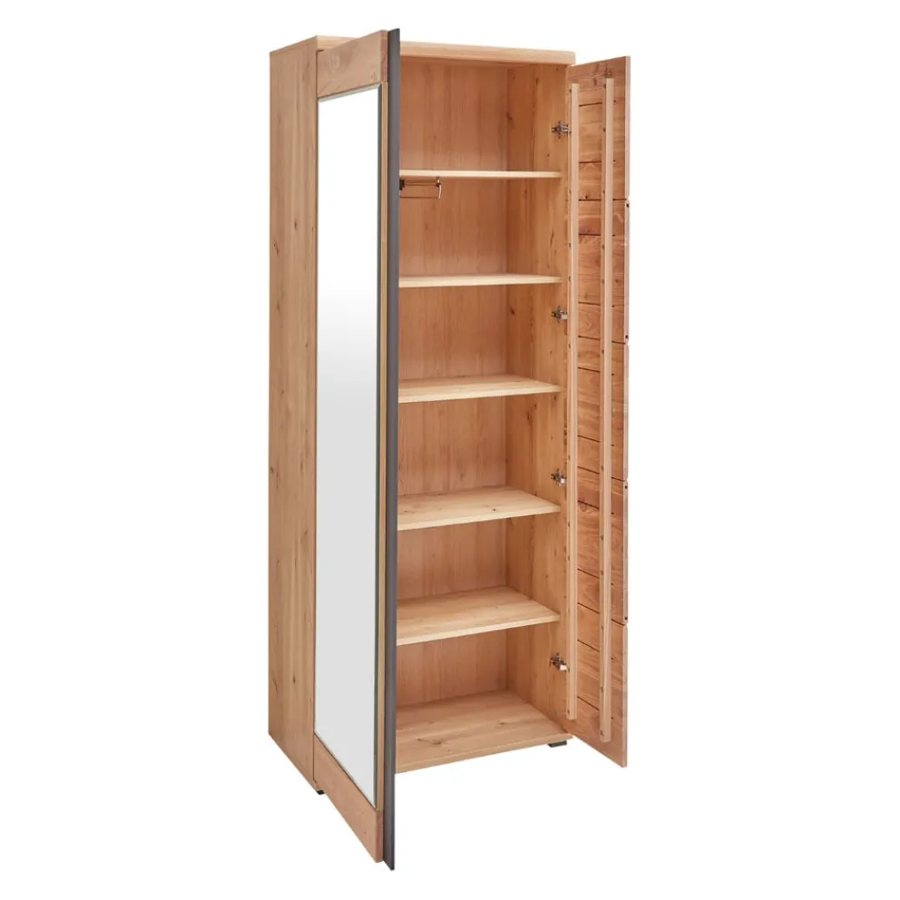 Linea Natura Garderobenschrank Sonos eichefarbig