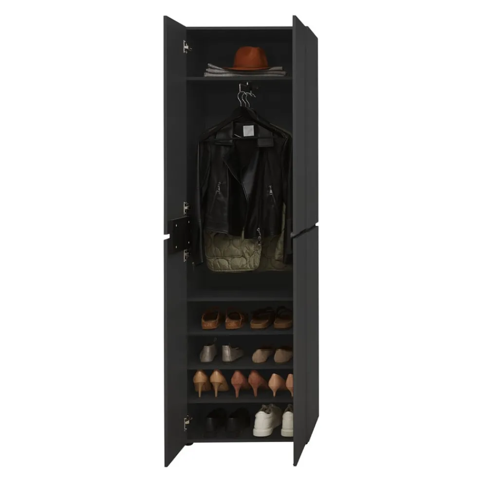 Voleo Garderobenschrank Unique graphit Clearance