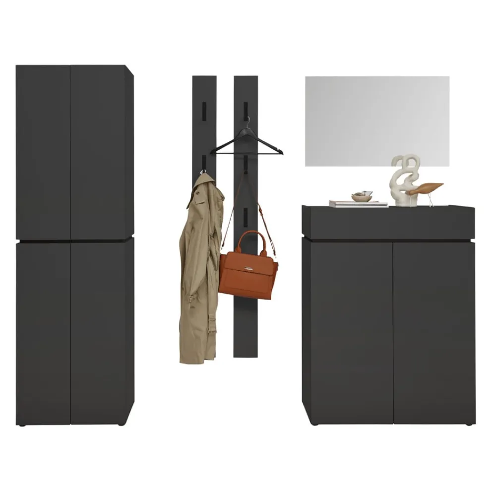 Voleo Garderobenschrank Unique graphit Clearance