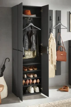 Voleo Garderobenschrank Unique graphit Clearance