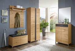 Novel Garderobenschrank Vedo anthrazit, eichefarbig Best
