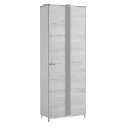 Novel Garderobenschrank Vedo anthrazit, eichefarbig Best