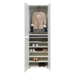 Voleo Garderobenschrank Yes weiss Hot