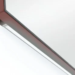 SUDBROCK Garderobenspiegel Lou 480ziegelrot, transparent Best