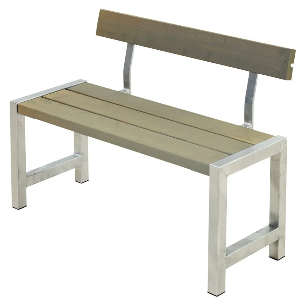 PLUS Gartenbank Cafesatz braungrau Discount