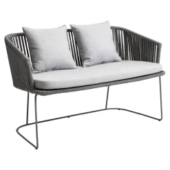 Cane-line Gartenbank Moments grau