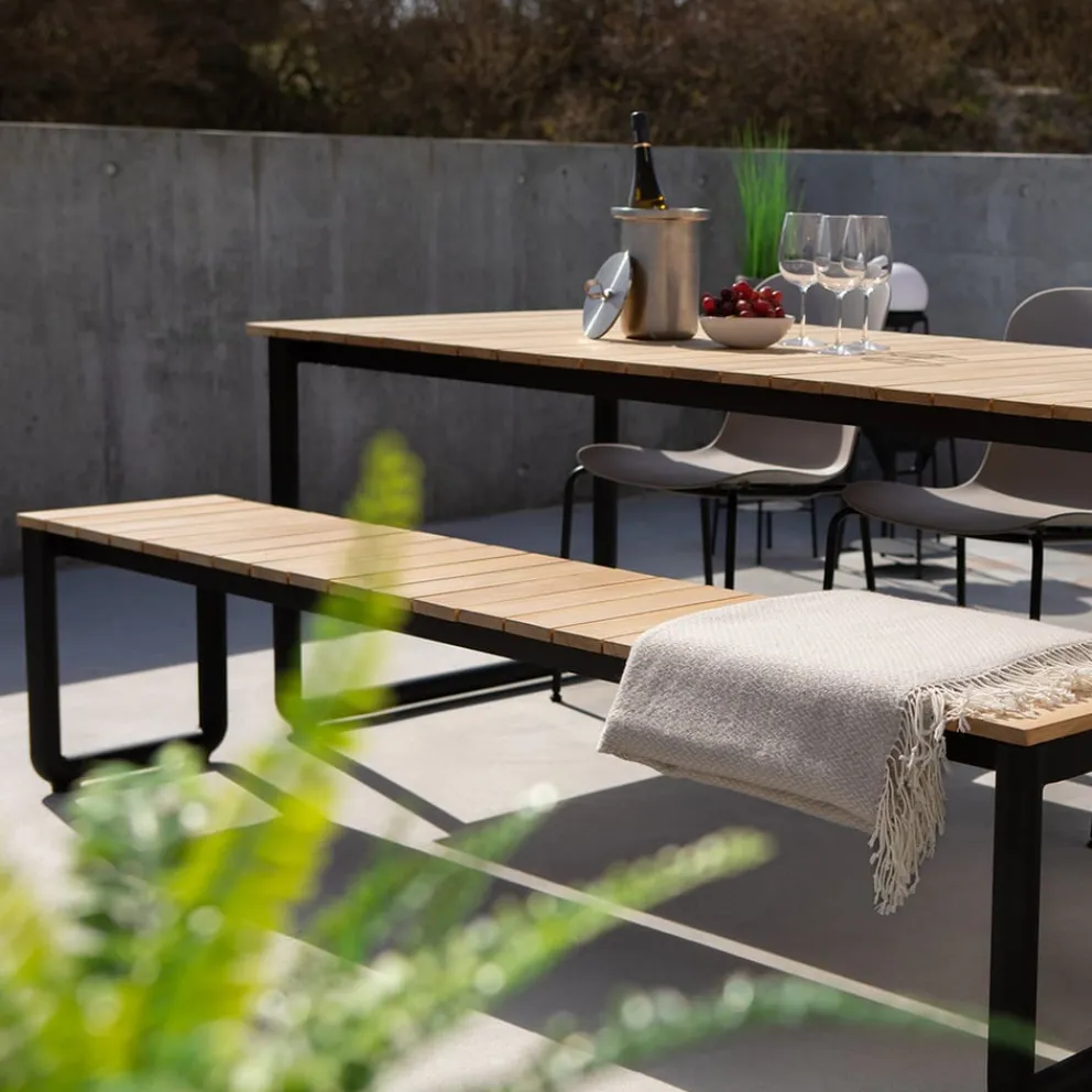 SACKit Gartenbank Patio teakfarbig Outlet