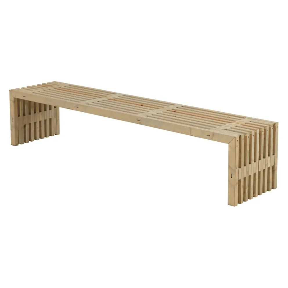 PLUS Gartenbank Rustik New