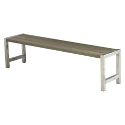 PLUS Gartenbank Simple braungrau Outlet