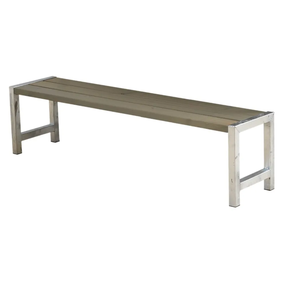 PLUS Gartenbank Simple braungrau Outlet