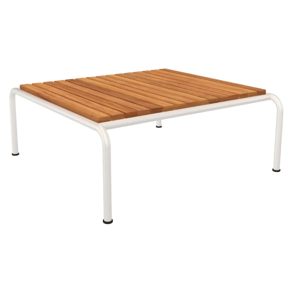 Houe Gartenbeistelltisch Avon eschefarbig, weiss