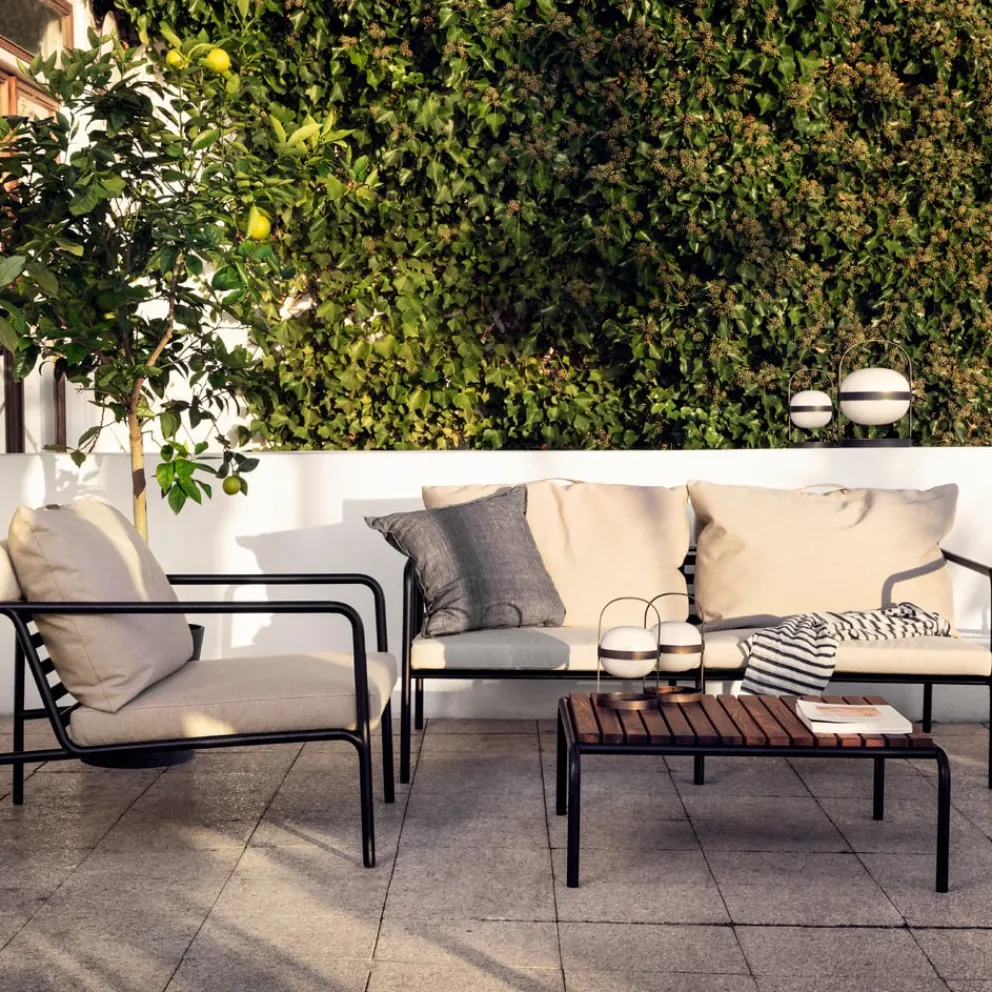 Houe Gartenbeistelltisch Avon schwarz Hot