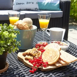 Keter Gartenbeistelltisch California graphitgrau Discount