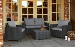 Keter Gartenbeistelltisch California graphitgrau Discount