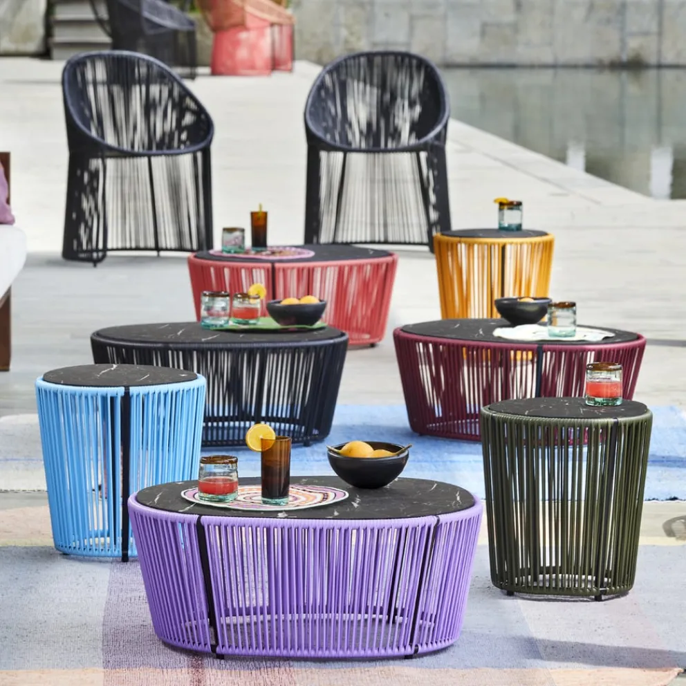 Ames Gartenbeistelltisch Cartagenas lila, schwarz Sale