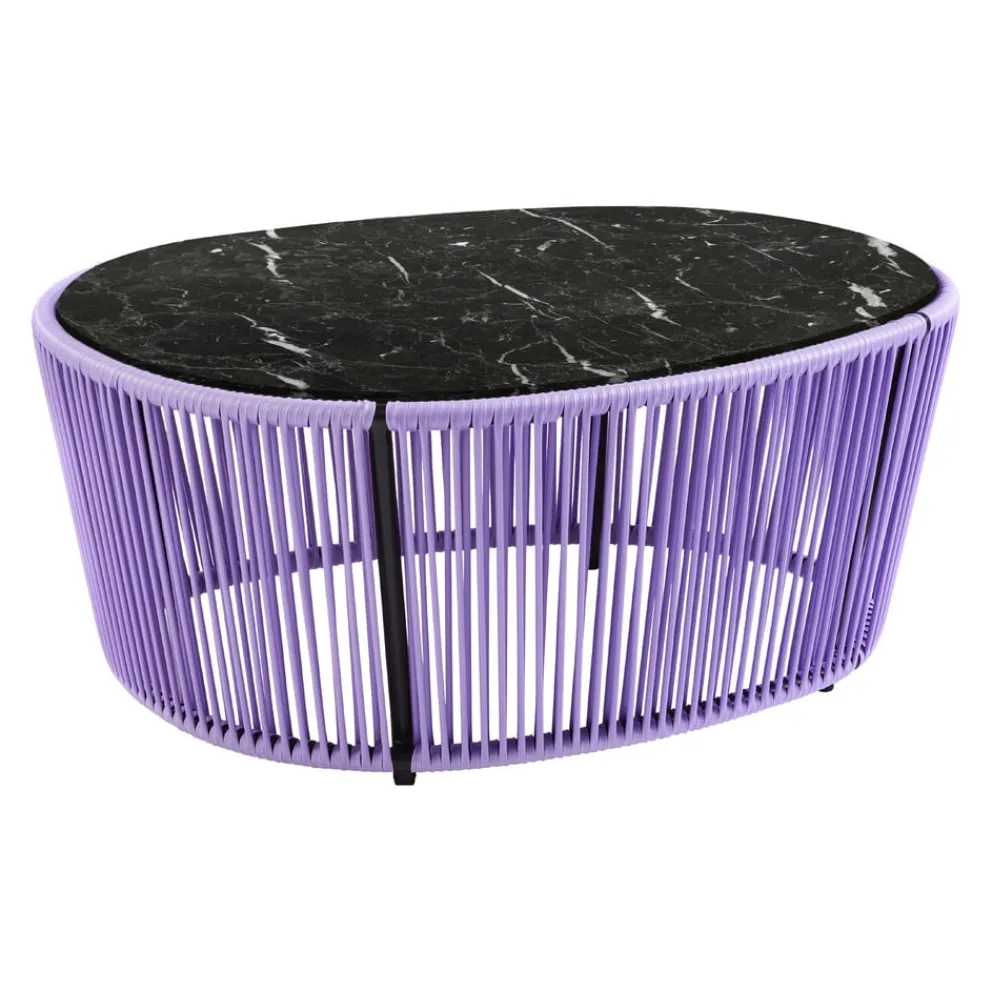 Ames Gartenbeistelltisch Cartagenas lila, schwarz Sale