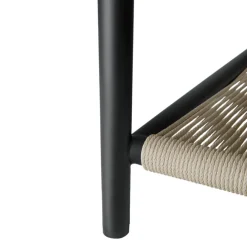 Ethnicraft Gartenbeistelltisch Corbey braun, schwarz Sale