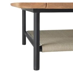 Ethnicraft Gartenbeistelltisch Corbey braun, schwarz Sale