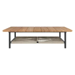 Ethnicraft Gartenbeistelltisch Corbey braun, schwarz Sale