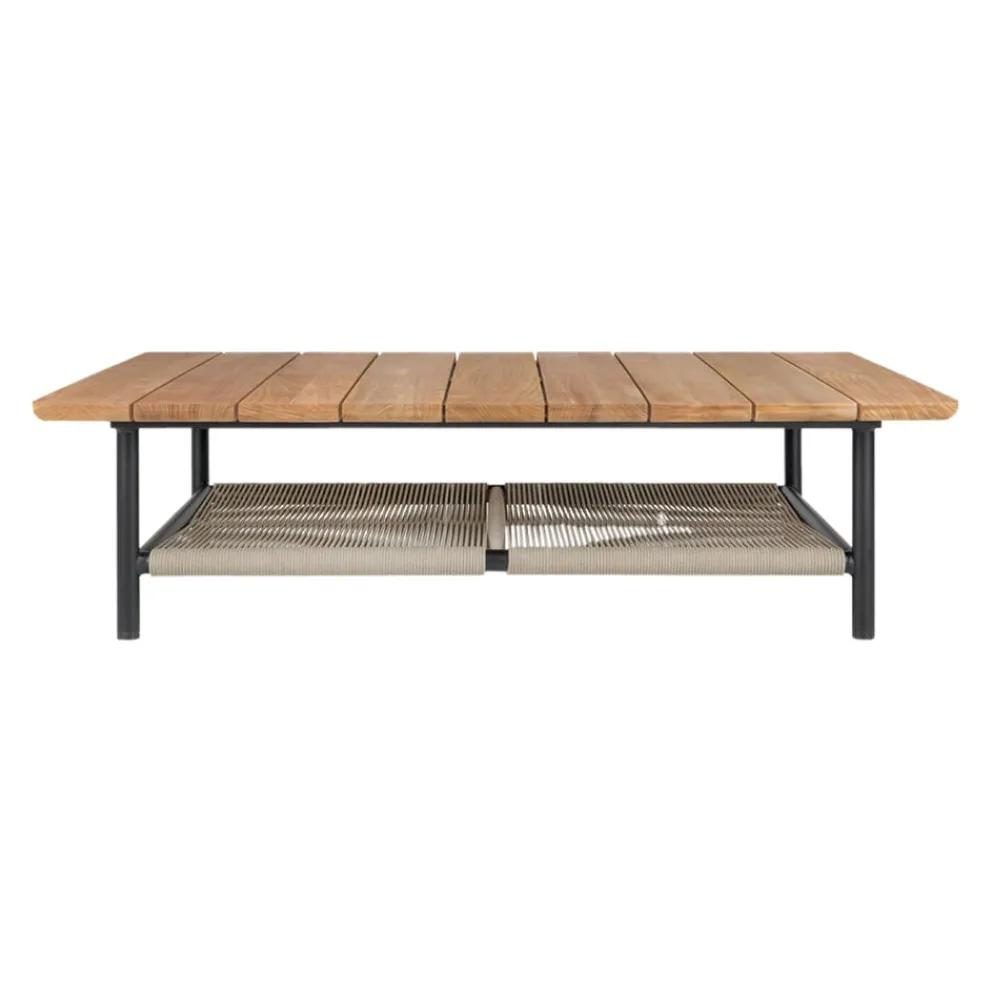 Ethnicraft Gartenbeistelltisch Corbey braun, schwarz Sale