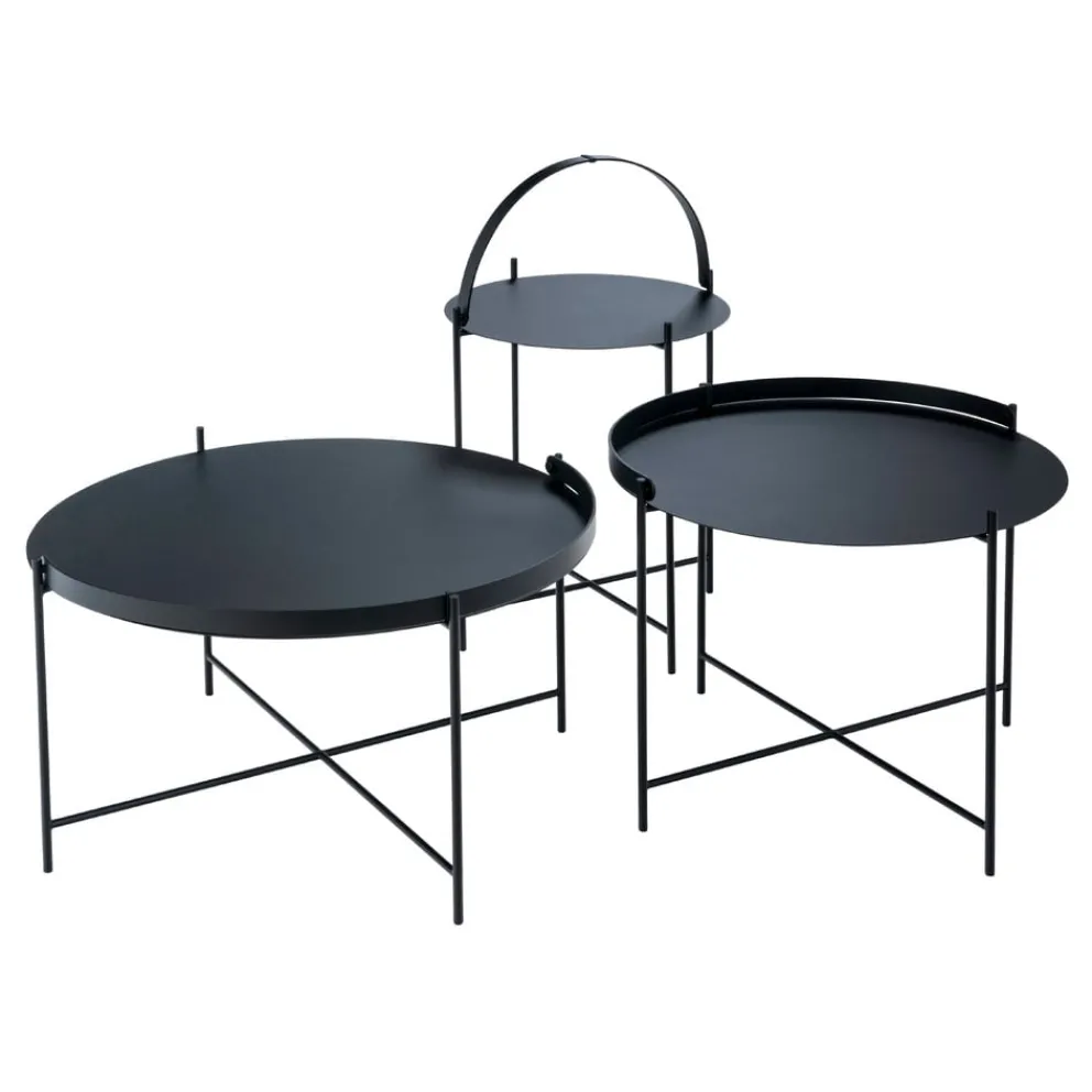 Houe Gartenbeistelltisch Edge schwarz Best