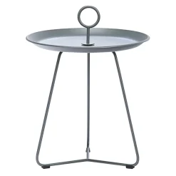 Houe Gartenbeistelltisch Eyelet dunkelgrau