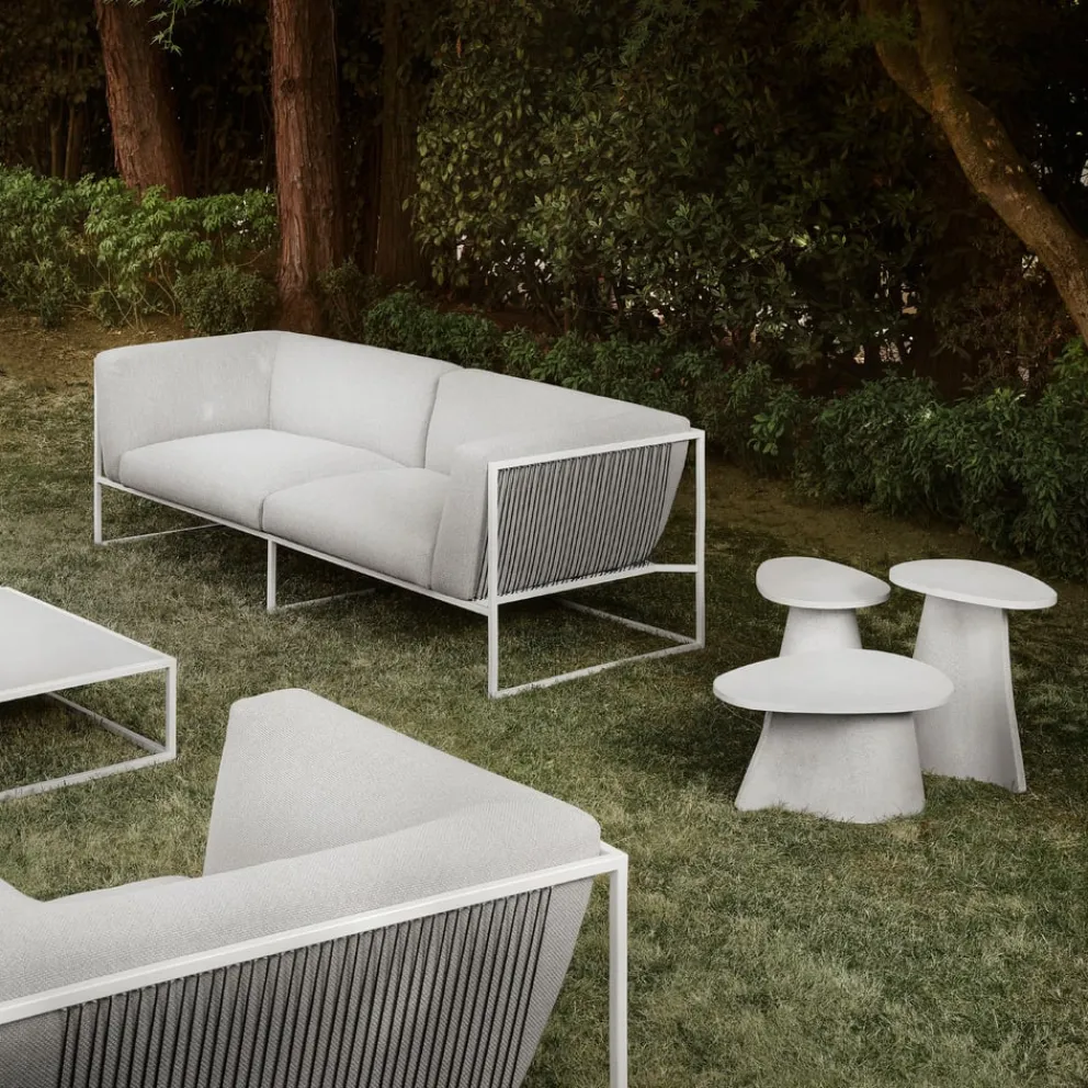 mdf italia Gartenbeistelltisch Fossil off-white Discount