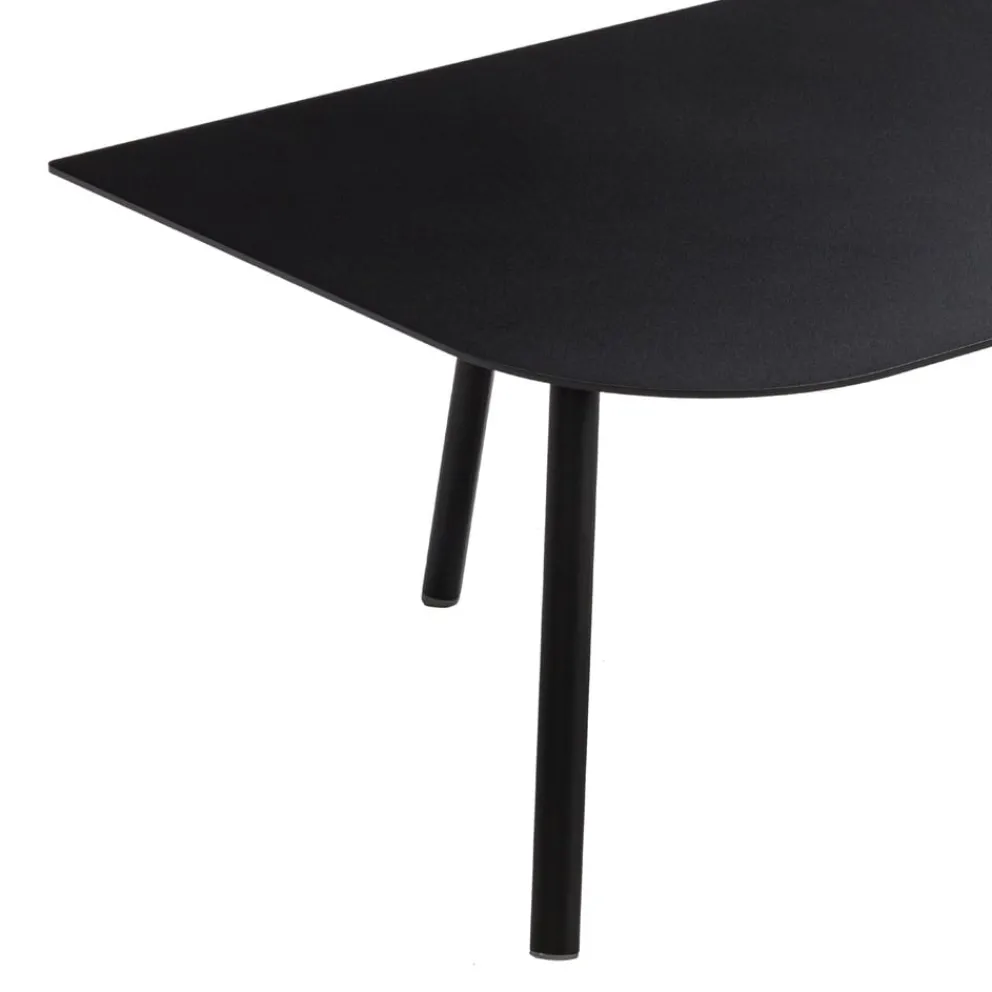 Fast Gartenbeistelltisch Mosaiko Alluminio 2 nero Clearance