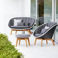 Cane-line Gartenbeistelltisch Peacock Grey/Light grey New