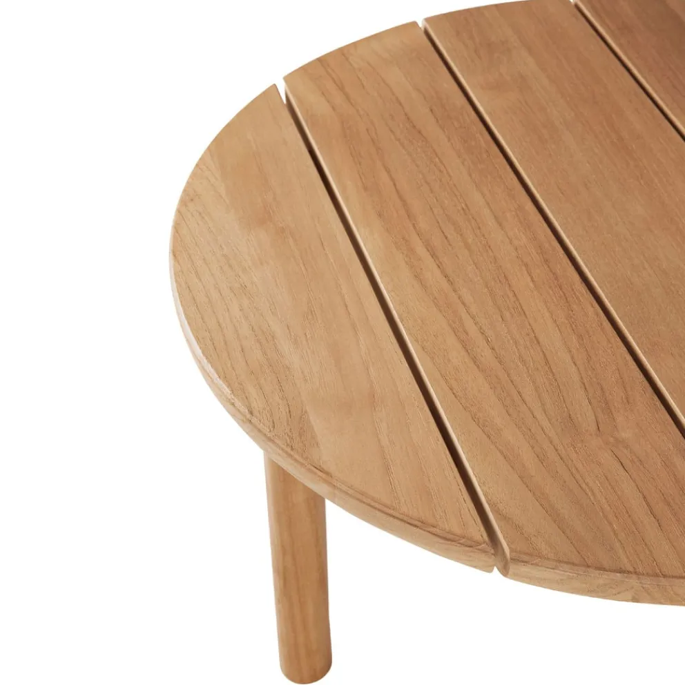 Ethnicraft Gartenbeistelltisch Quatro braun Clearance
