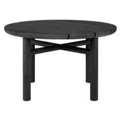 Ethnicraft Gartenbeistelltisch Quatro schwarz Clearance