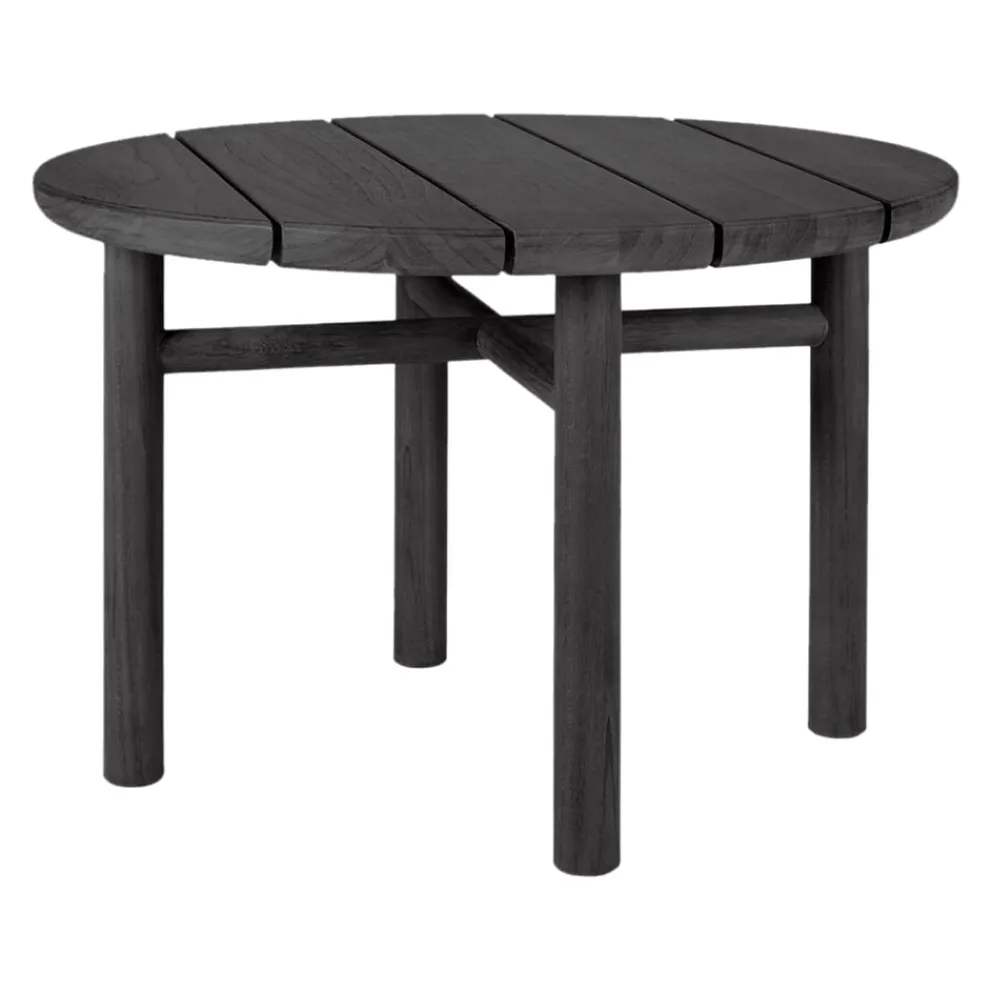 Ethnicraft Gartenbeistelltisch Quatro schwarz New