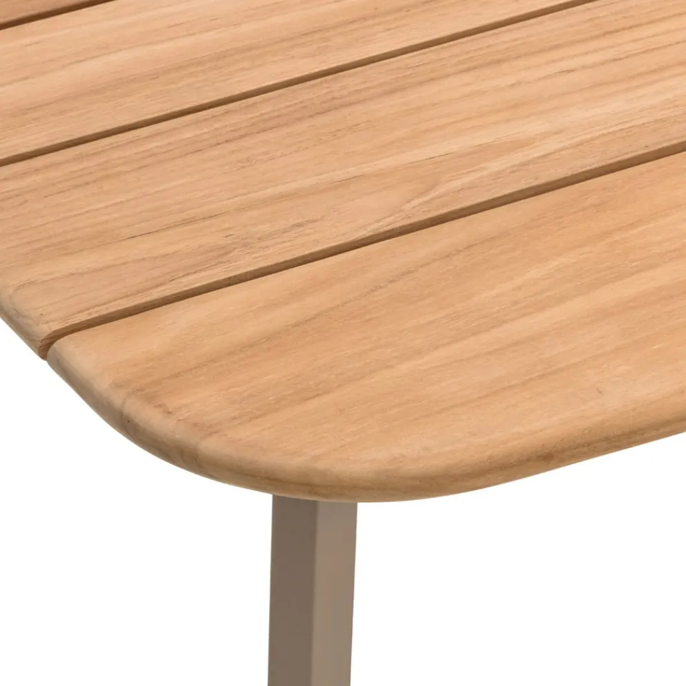Emu Gartenbeistelltisch Shine taupe, teakfarbig Clearance