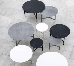 Cane-line Gartenbeistelltisch Twist black COB, lava grey Online