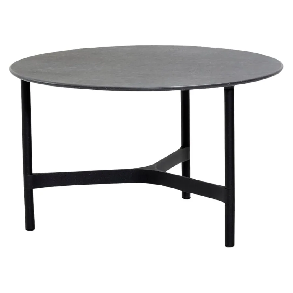 Cane-line Gartenbeistelltisch Twist black COB, lava grey Online