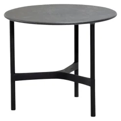 Cane-line Gartenbeistelltisch Twist black COB, lava grey Discount