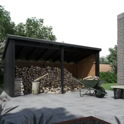 PLUS Gartenhaus Multi fichtefarbig New