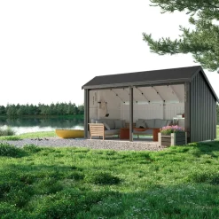 PLUS Gartenhaus Multi fichtefarbig Outlet