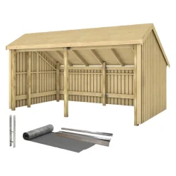PLUS Gartenhaus Multi fichtefarbig Outlet