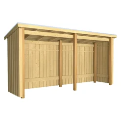 PLUS Gartenhaus Multi fichtefarbig