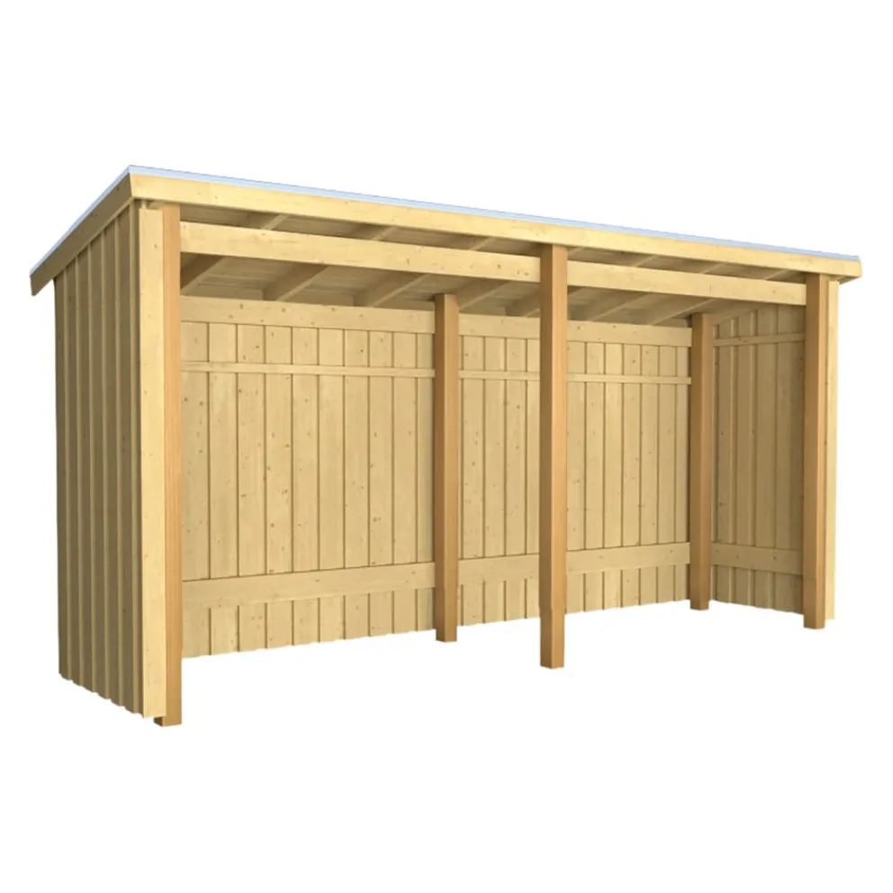 PLUS Gartenhaus Multi fichtefarbig