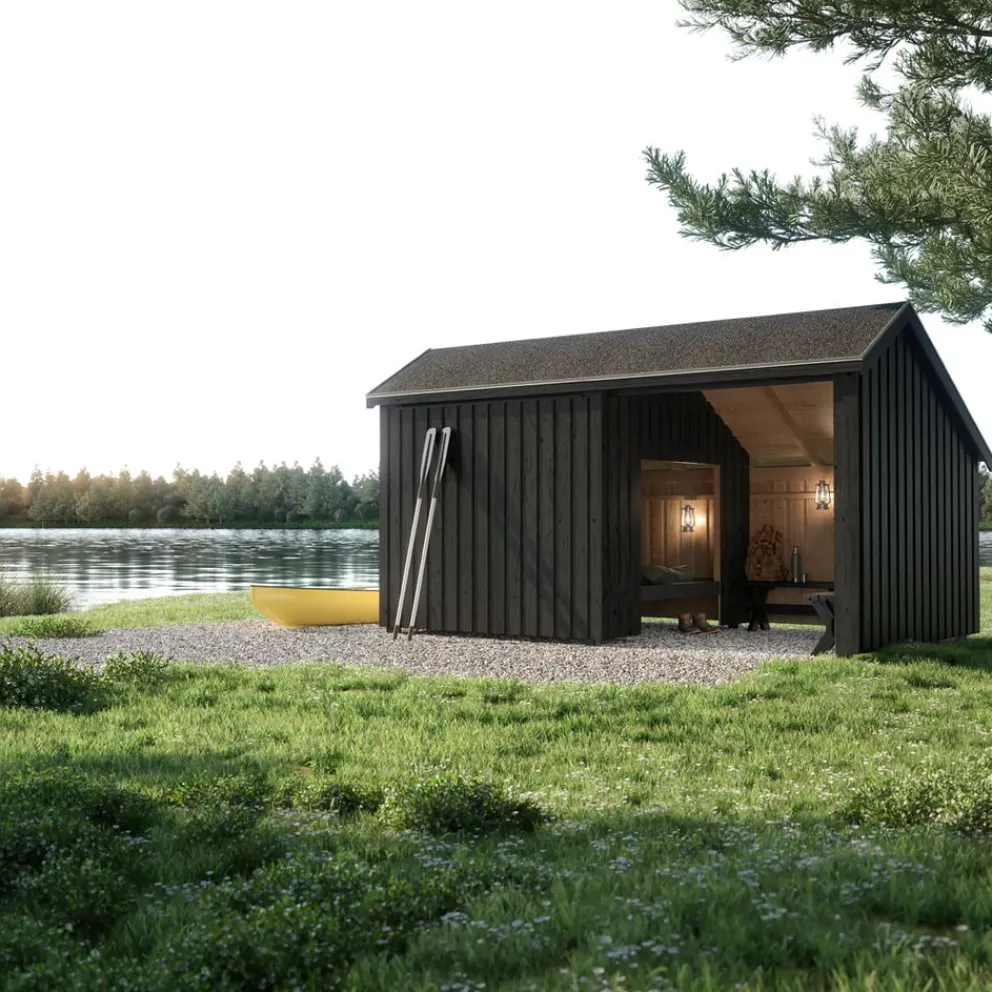 PLUS Gartenhaus Multi fichtefarbig Online