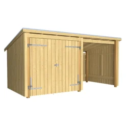 PLUS Gartenhaus Multi fichtefarbig Best