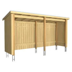 PLUS Gartenhaus Multi fichtefarbig Hot