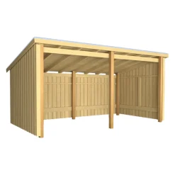 PLUS Gartenhaus Multi fichtefarbig Clearance